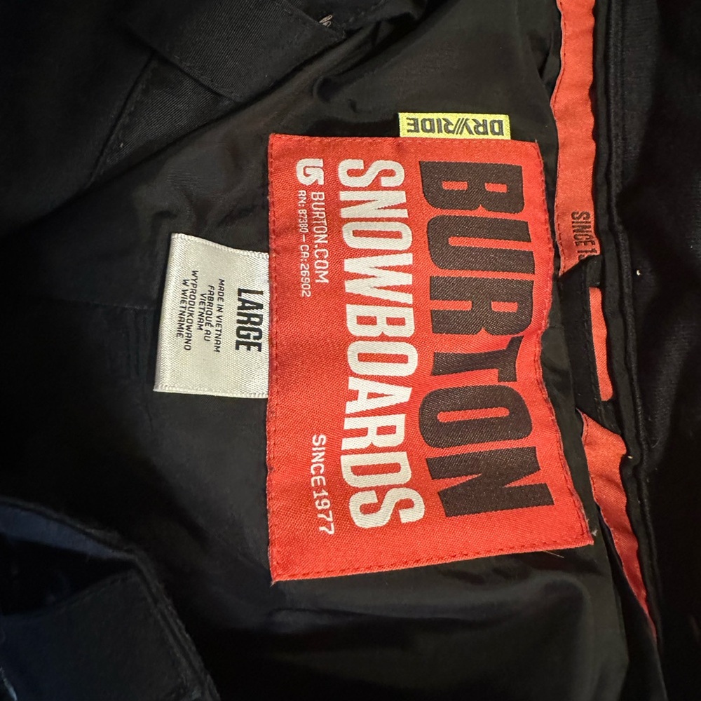 Burton ski-snowboard pants
